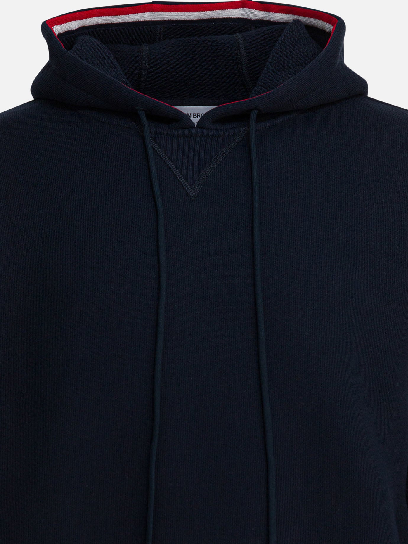 Hoodies Solid colour  Blue - Thom Browne Men | PDP | VIETTI Online Store | thumbnail_3