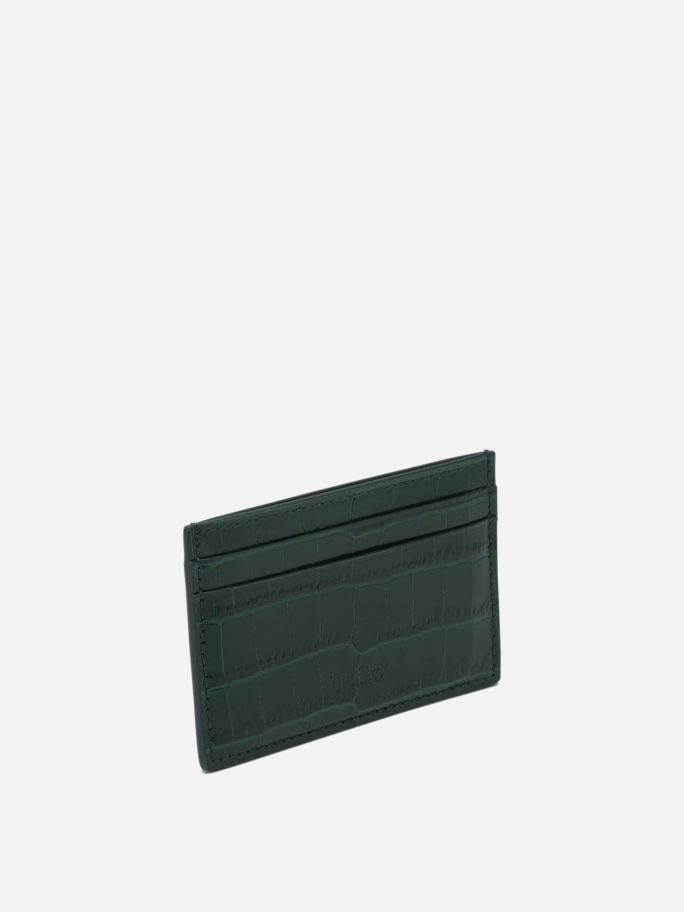 Card holders 100% calf leather  Green - Tom Ford Men | PDP | VIETTI Online Store | thumbnail_2