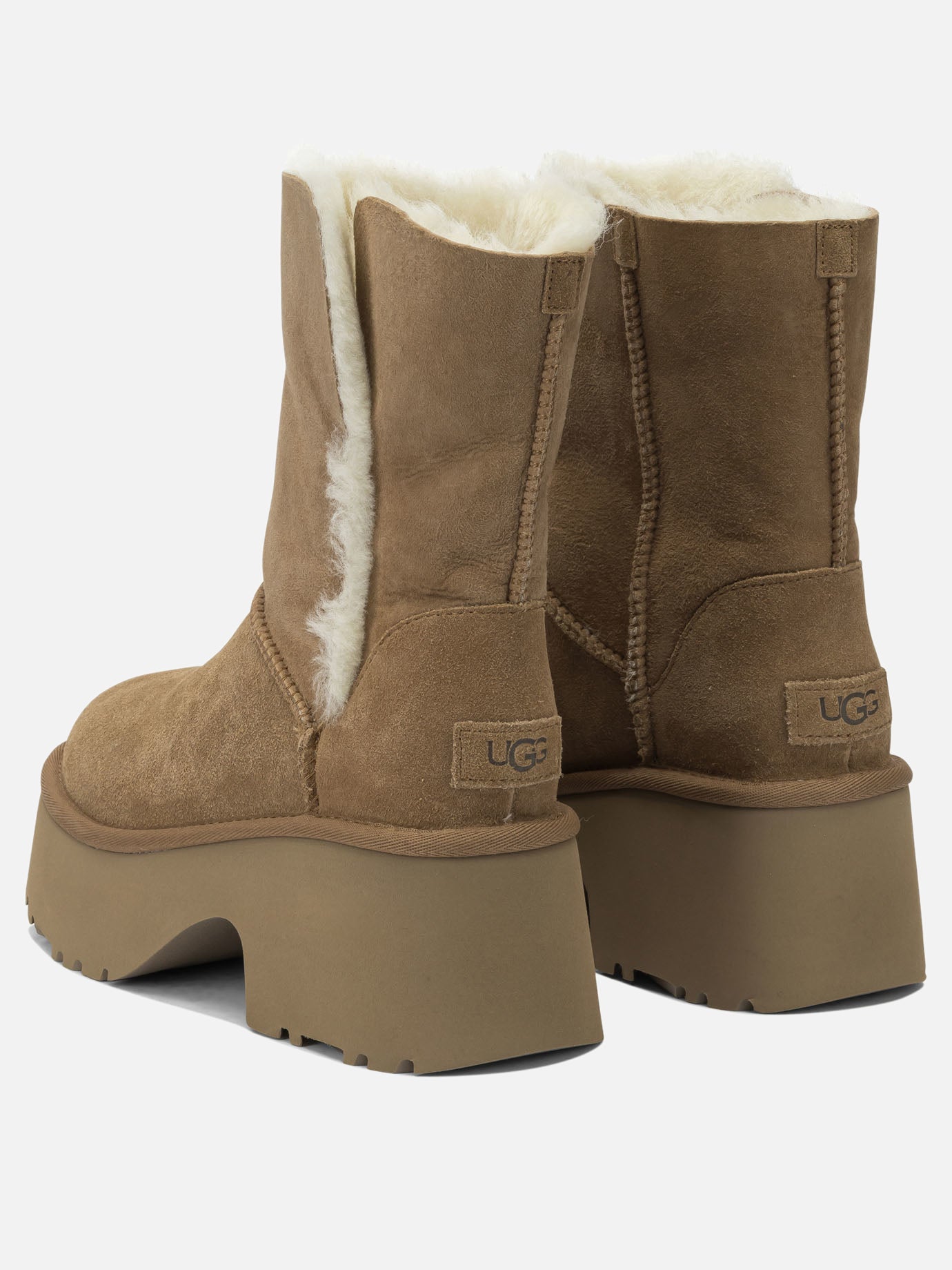 Pull-on boots 100% leather - 100% rubber  Brown - Ugg Women | PDP | VIETTI Online Store | Zoom-Modal_4
