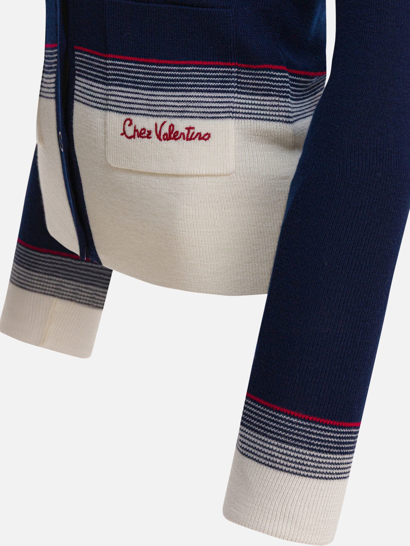 Cardigans Logo  Blue - Valentino Women | PDP | VIETTI Online Store | Zoom-Modal_4
