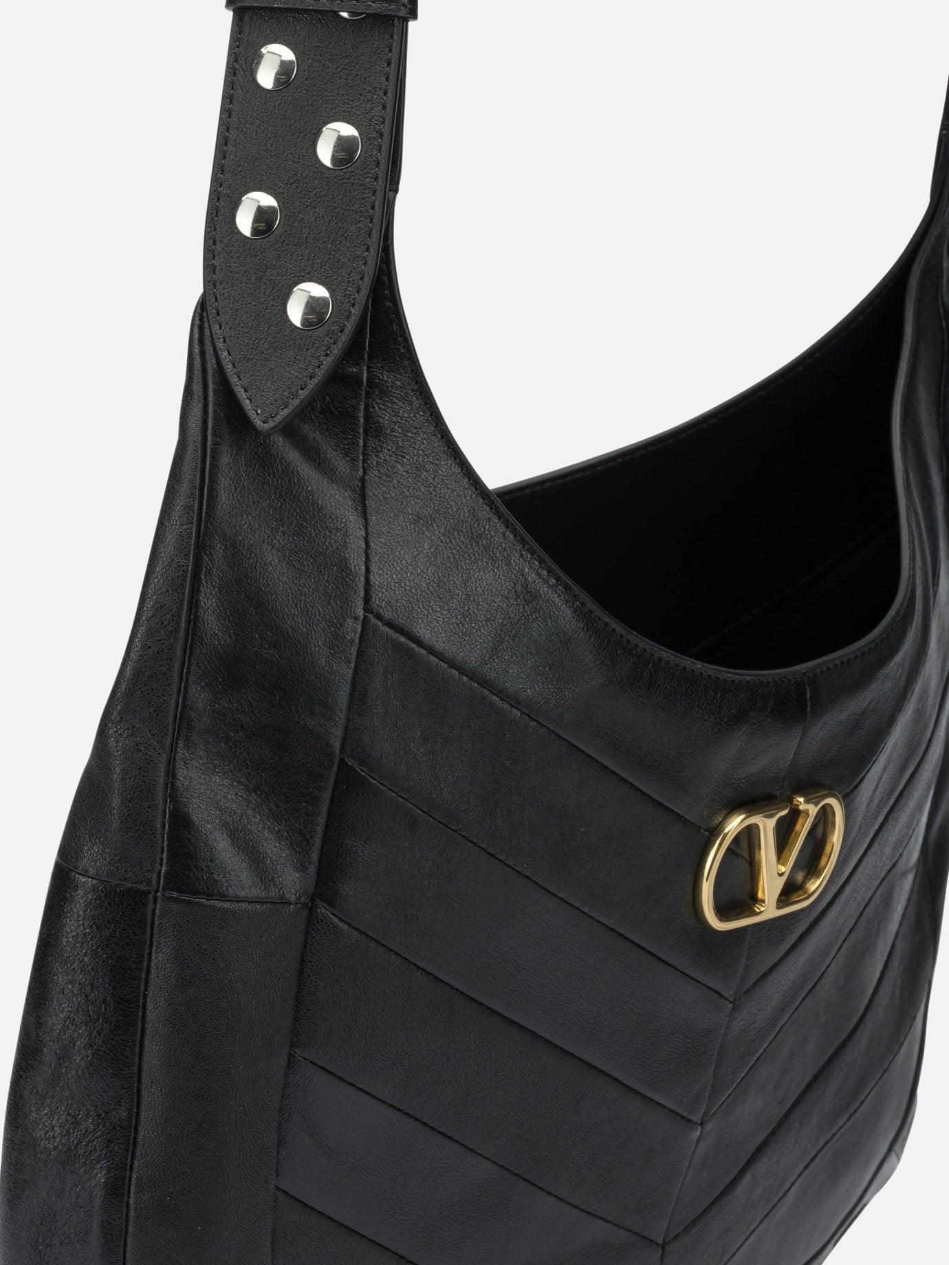 Medium bags 100% lamb leather  Black - Valentino Garavani Women | PDP | VIETTI Online Store | Zoom-Modal_4
