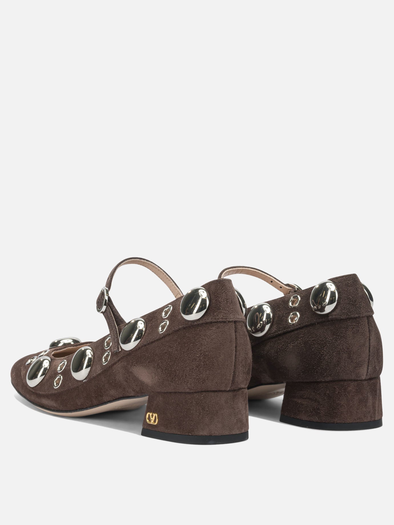 Mary Jane 100% calf leather  Brown - Valentino Garavani Women | PDP | VIETTI Online Store | Zoom-Modal_4
