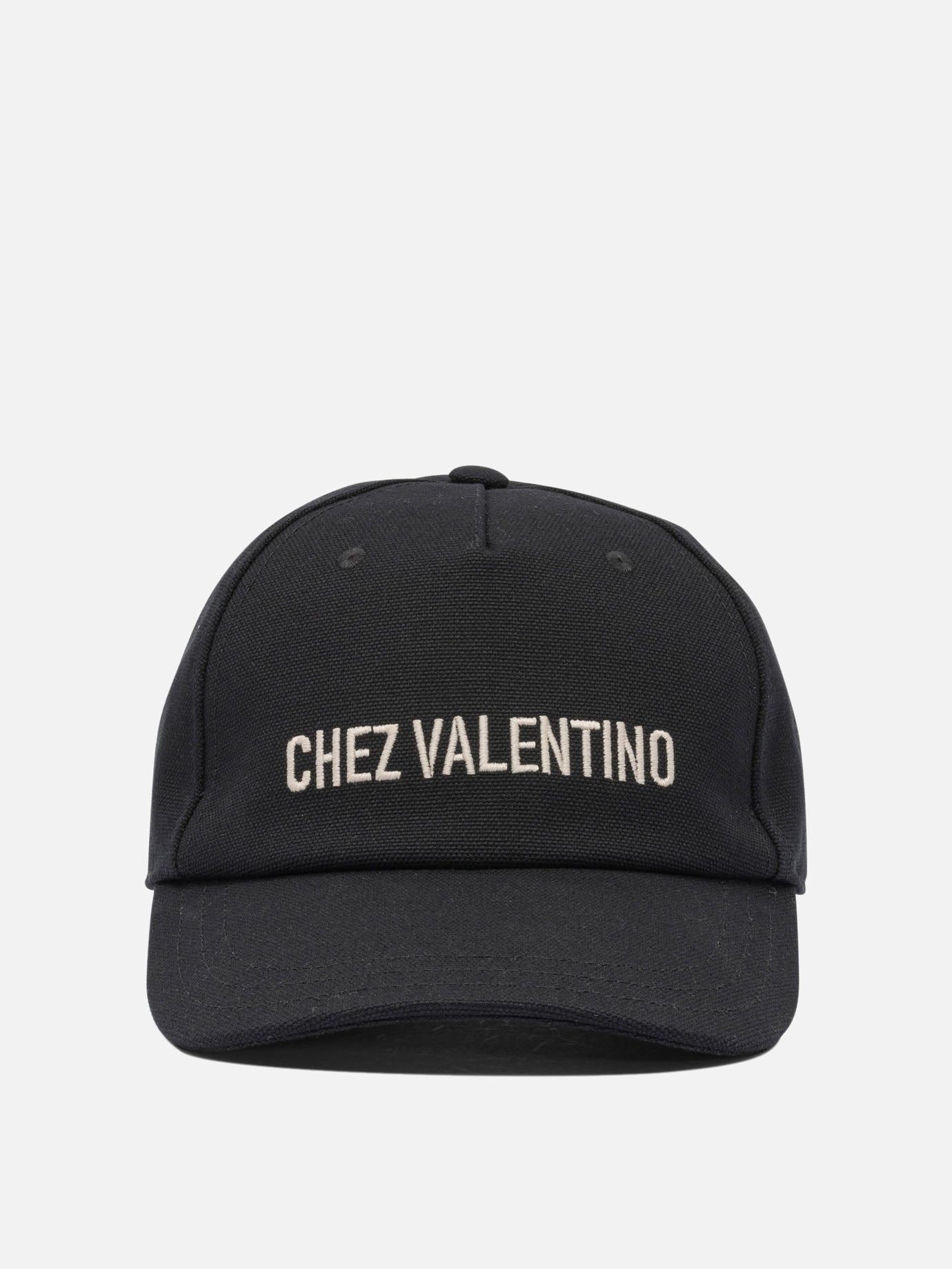 Baseball caps 100% cotton  Black - Valentino Garavani Men | PDP | VIETTI Online Store | Zoom-Modal
