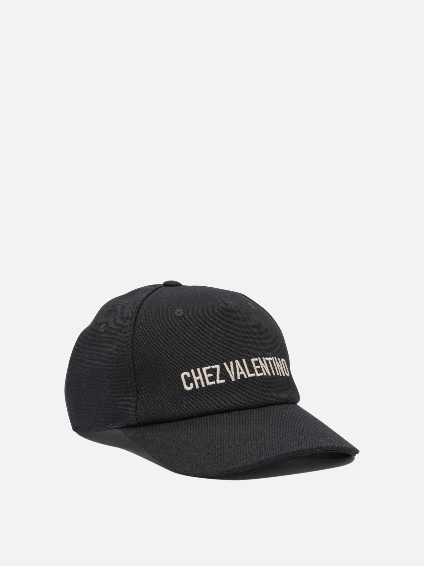 Baseball caps 100% cotton  Black - Valentino Garavani Men | PDP | VIETTI Online Store | Zoom-Modal_2
