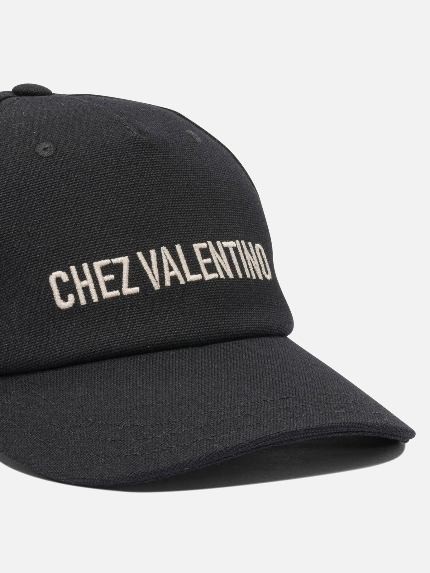Baseball caps 100% cotton  Black - Valentino Garavani Men | PDP | VIETTI Online Store | Zoom-Modal_4
