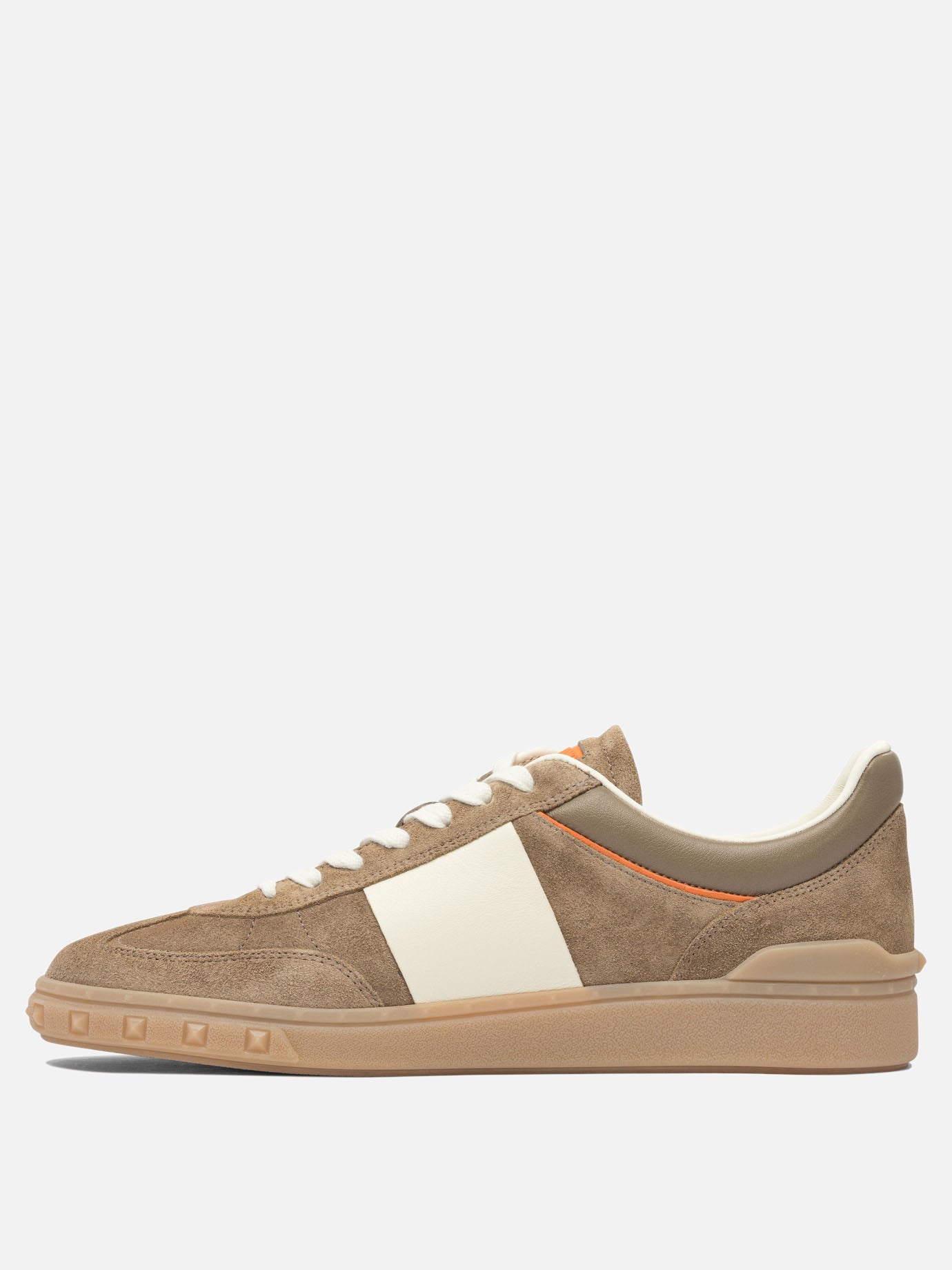 Low top sneakers 100% leather - 100% rubber  Beige - Valentino Garavani Men | PDP | VIETTI Online Store | thumbnail_3