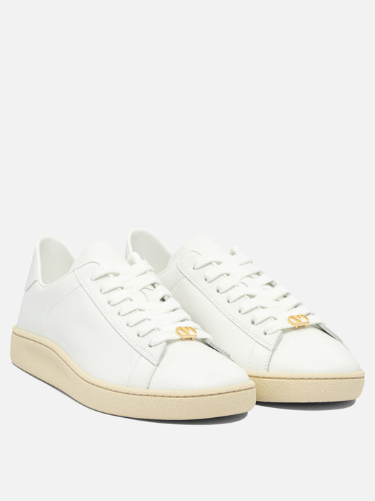 Low top sneakers 100% leather - 100% rubber  White - Valentino Garavani Men | PDP | VIETTI Online Store | 2
