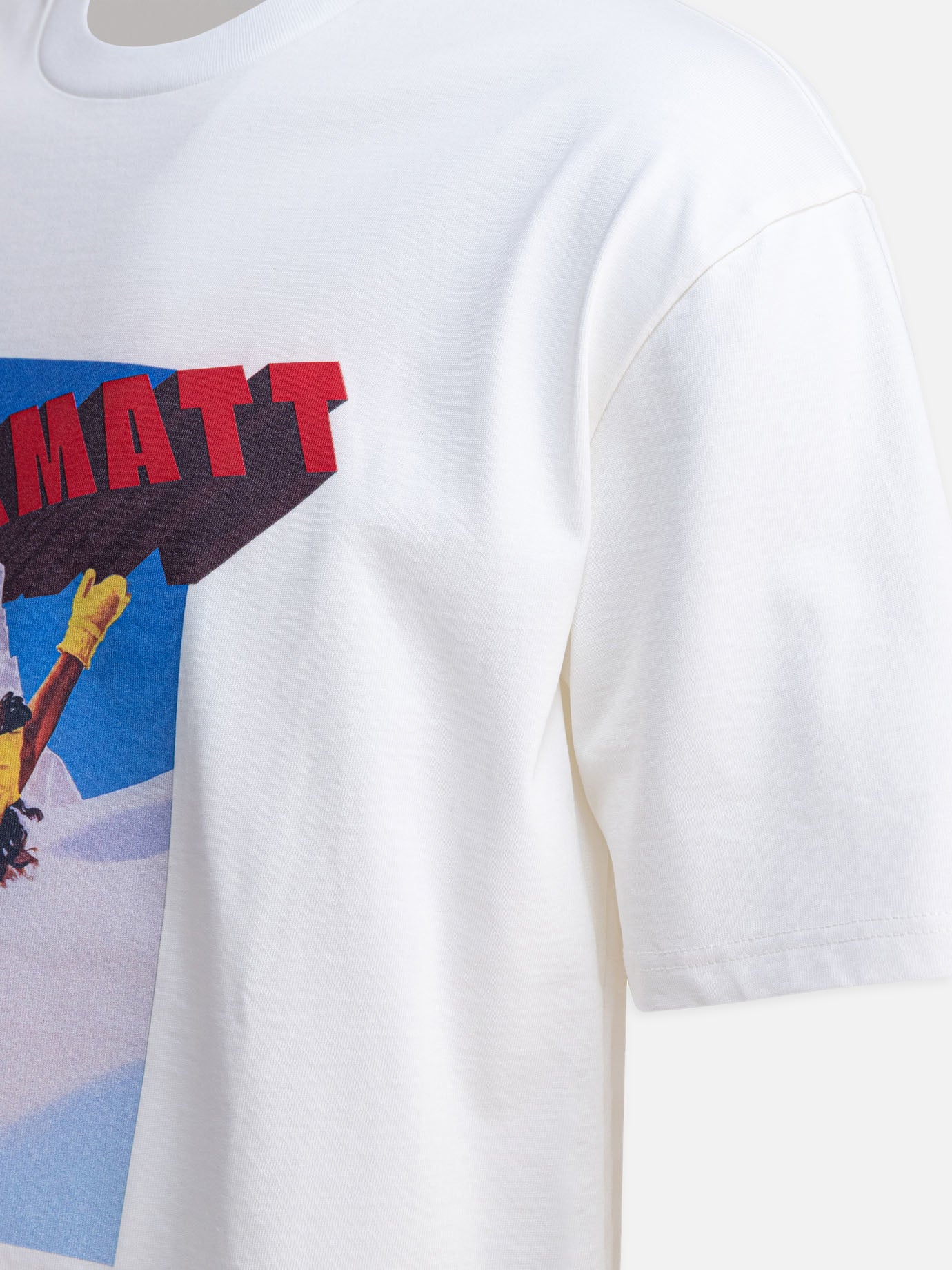 VIETTI Merchandise "Zermatt" crewneck T-shirt White