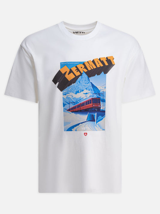 VIETTI Merchandise "Zermatt" crewneck T-shirt 20226185_S White 1