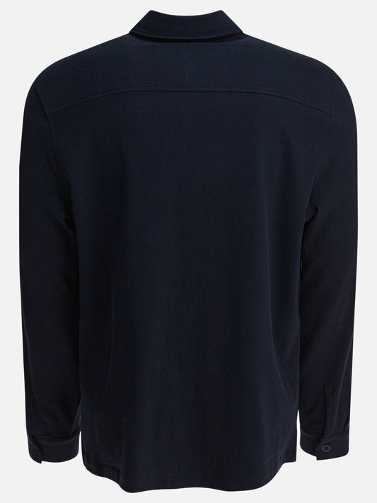 Overshirt jackets Solid colour  Blue - Vince Men | PLP | VIETTI Online Store | 2
