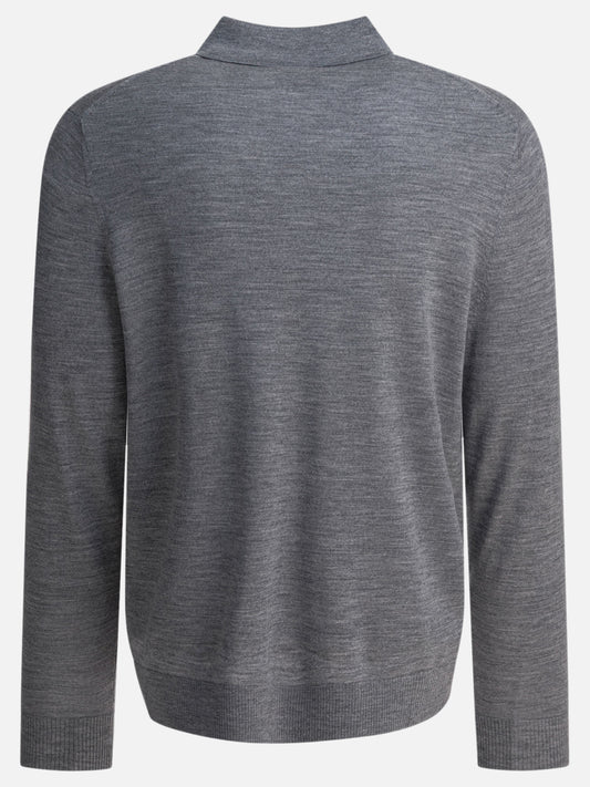 Polo shirts with buttons Solid colour  Grey - Vince Men | PDP | VIETTI Online Store | 2

