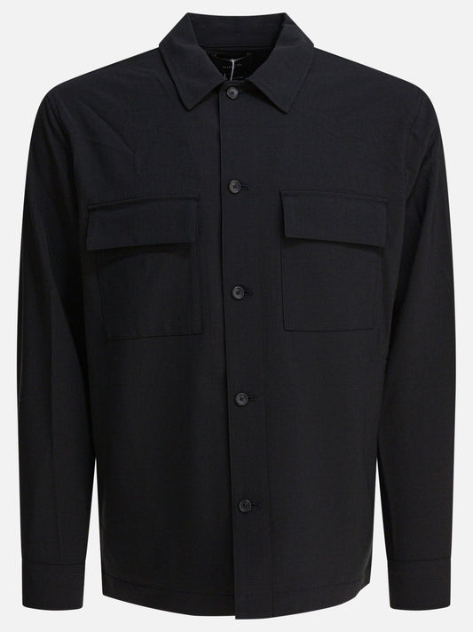 Overshirt jackets Solid colour  Black - Vince Men | PLP | VIETTI Online Store 
