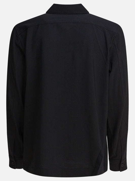Overshirt jackets Solid colour  Black - Vince Men | PLP | VIETTI Online Store | 2
