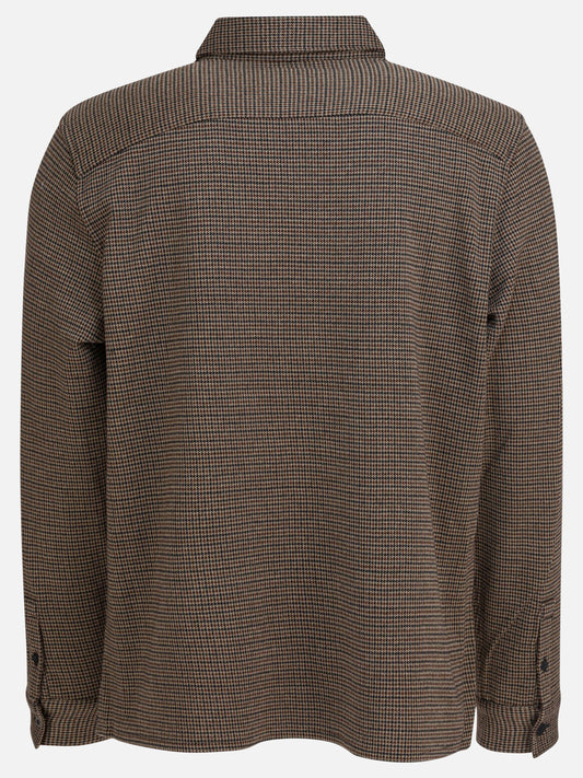 Casual shirts Houndstooth  Brown - Vince Men | PDP | VIETTI Online Store | 2
