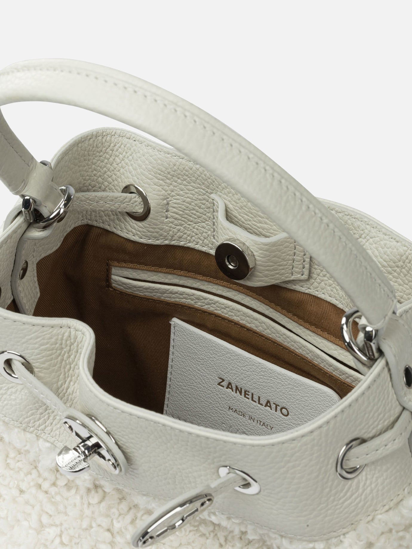 Small bags 100% leather  White - Zanellato Women | PDP | VIETTI Online Store | Zoom-Modal_5
