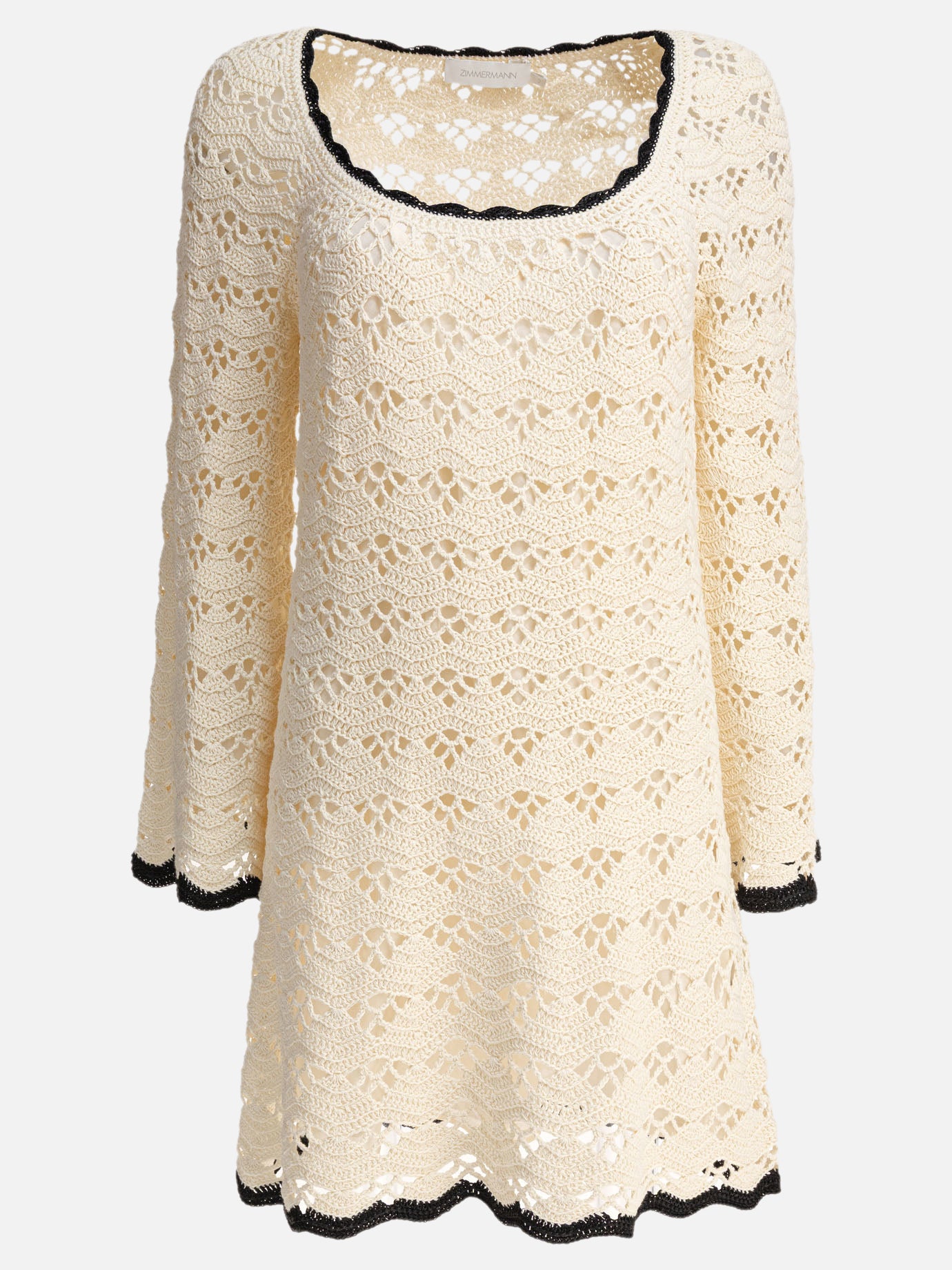 Mini dresses Solid colour  Beige - Zimmermann Women | PDP | VIETTI Online Store | Zoom-Modal
