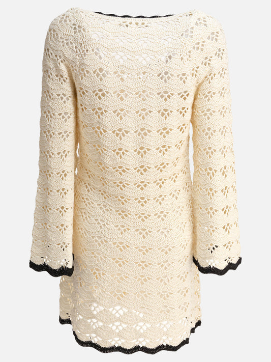 Mini dresses Solid colour  Beige - Zimmermann Women | VIETTI Online Store | 2
