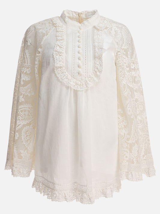 Blouses Embroidered  Beige - Zimmermann Women | PDP | VIETTI Online Store 
